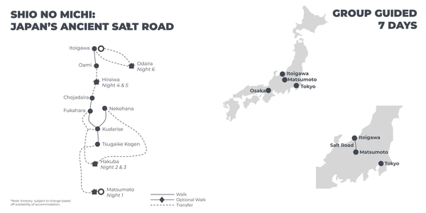 Shio no Michi Japan's Ancient Salt Road – 7 days - map.png